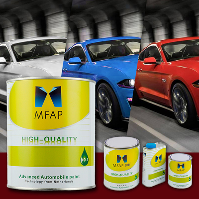 High Gloss Metallic Color Car Paint Automotive Refinishing Paint Optional Colors