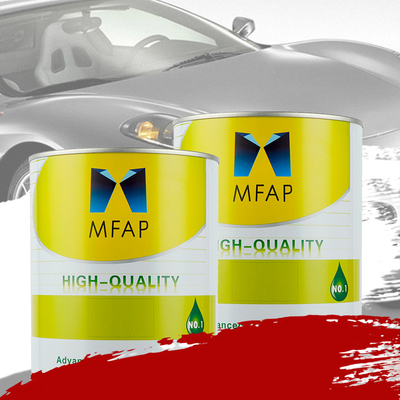 Formula Color Auto Refinish Paint Acrylic Resin Car Repair Paint High Hardness