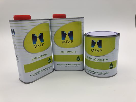 Heat Resistance 1K Basecoat Metallic Automotive Paint ISO14001