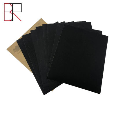 Black Polishing Square Sandpaper 130mm Abrasive Paper