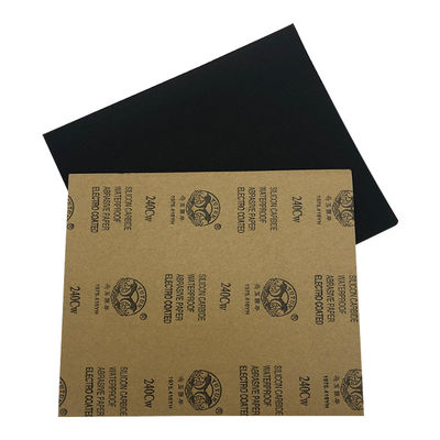 Waterproof Abrasive Rectangle 2000 Grit Wet Dry Sandpaper