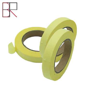 Green Yellow 20mm Car Masking Tape For Auto Painting