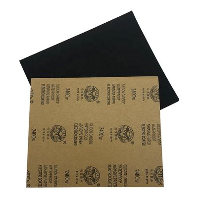 9&quot; 11&quot; Silicon Carbide Emery Cloth Abrasive Paper