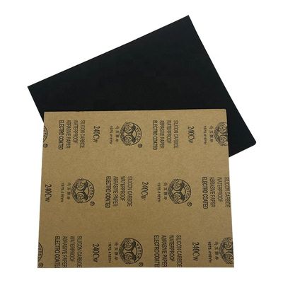 9" 11" Silicon Carbide Emery Cloth Abrasive Paper