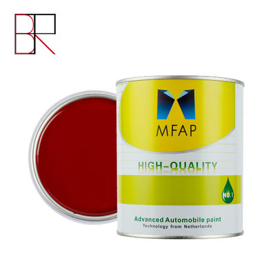 ISO9001 1mm Flexibility Metallic Car Paint 1K Base Coat