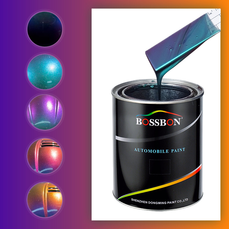 Pigment Base Chameleon Pearl Paint Acrylic Resin 5 Colors Changing