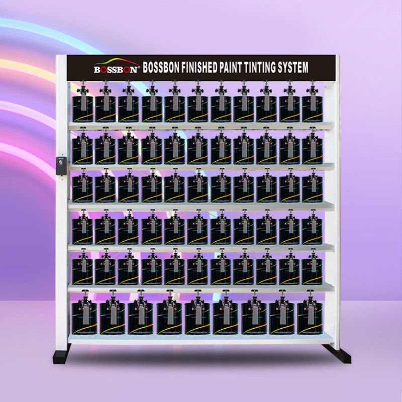 Multi Function Paint Mixing Machine Multi Tank Car Paint Mixer For