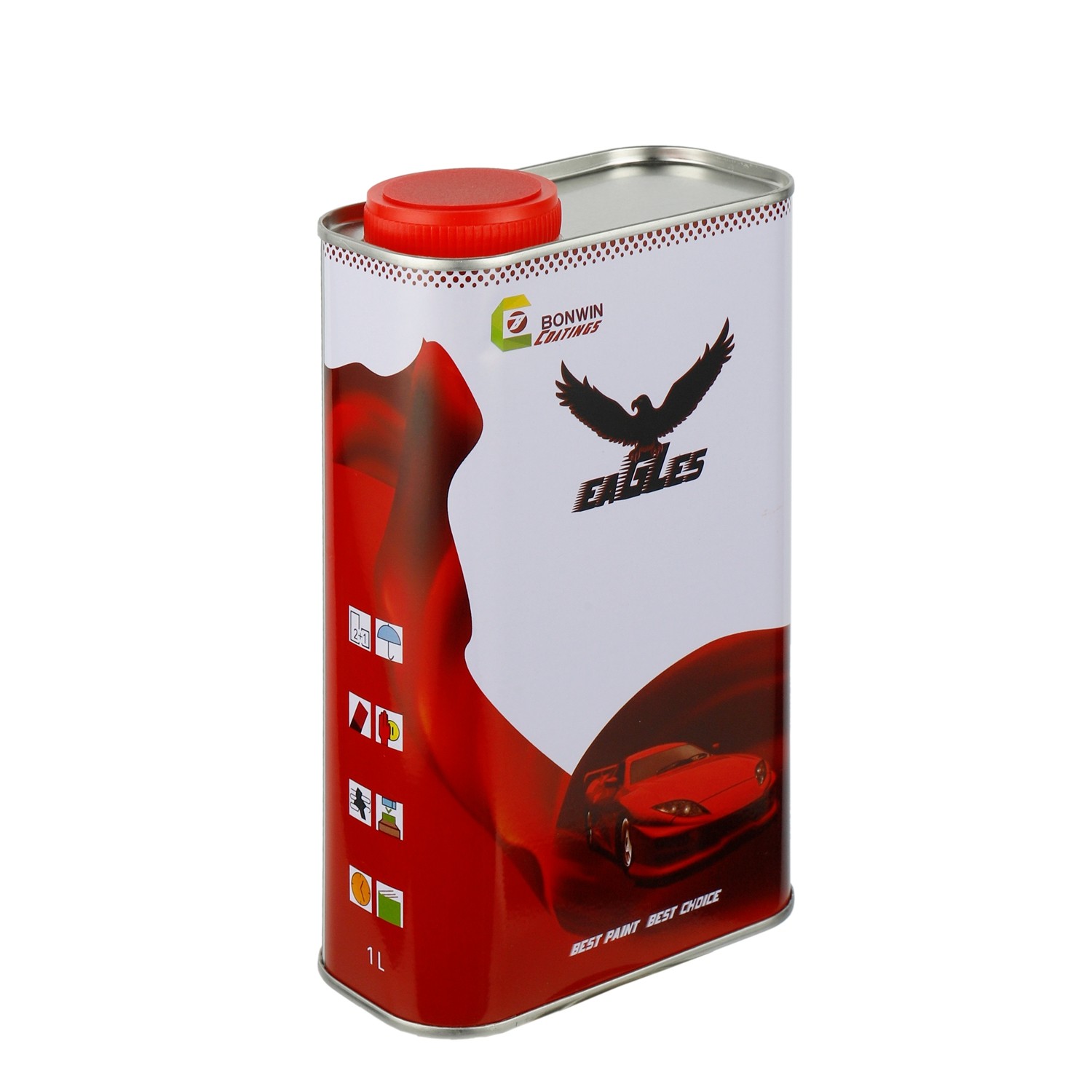 HDI Solvent Acrylic Paint Hardener 5L Colorless Liquid Coating Anti